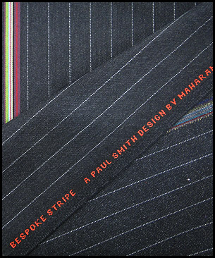 Maharam Bespoke Stripe by Paul Smith Charcoal