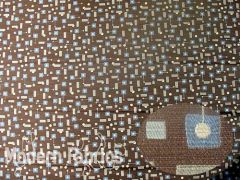 Arc Com Circuit: Truffle | Retro Upholstery & Drapery Fabric