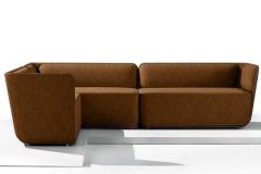 Architex Wormwood: Trapper | Leather Texture Polyurethane Vinyl