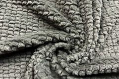 Bernhardt Living 1075-011 Plush Tears: Gray | Faux Sheep Upholstery Fabric