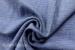 Bernhardt Shimmer: Periwinkle by Teri Figliuzzi | Textured Wool Upholstery Fabric