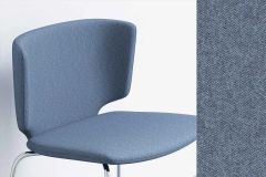 Designtex Heather: Mid Blue | Italian Wool Felt Upholstery Fabric