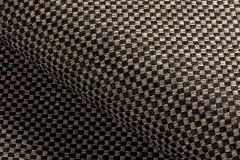 Donghia Check Please: Coal | OUTDOOR Bleach Cleanable Italian Upholstery Fabric