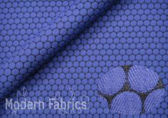 Designtex Loop to Loop: Blueberry | Retro Upholstery Fabric