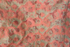 Grove Bros. Jacobean: Coral / Tangerine | Hand Printed Cotton Fabric