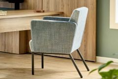 Carnegie Gumption: 6 Blue | Tweed Upholstery Fabric