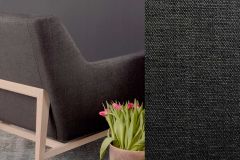 HBF Textiles Brushed Canvas: Charcoal | Soft Italian Upholstery Fabric