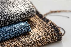 HBF Textiles Cherished Knit: Rosehip | Woven Big Tweed Italian Upholstery Fabric
