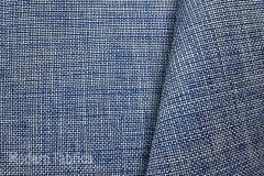 HBF Textiles Denim Wash: Sapphire | Basketweave Texture Performance Fabric