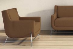 HBF Textiles Moody Moss: Canyon Cliff | Tight Textured Sheep Boucle Upholstery Fabric