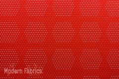 HBF Textiles Dot Structure: Red and White | Sunbrella Indoor Outdoor Fabric