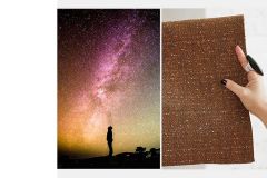 HBF Textiles Stardust: Bronzile by Erin Ruby | Performance Upholstery Fabric 