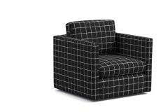 Knoll Textiles Catwalk: Black Tie | Wool Upholstery Pillow Drapery Fabric