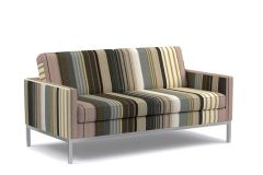 Knoll Textiles Stripe It: Shadow | OUTDOOR Epingle Upholstery Fabric