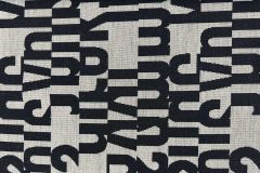 Maharam by Kvadrat Letters: 0140 Gray by Gunnar Aagaard Andersen | Upholstery Fabric