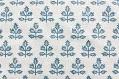 Lee Industries Somerset: Blue | Light Weight Printed Cotton Fabric