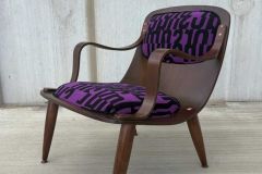 Maharam by Kvadrat Letters: Violet 0650 by Gunnar Aagaard Andersen | Upholstery Fabric