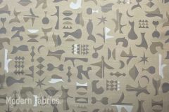 Luna Textiles Enchant: Fleur De Sel | Mid Century Upholstery Fabric