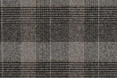 Luum Textiles Melange Check: Cobblestone | Recycled Wool Plaid Upholstery Fabric