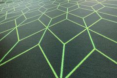Maharam Bright Cube: Lime by Scholten & Baijings | Upholstery Fabric