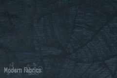 Maxwell Kapok: # 827 Ink | Botanical Leaf Upholstery Fabric