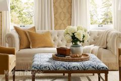 Perennials Rough n Rowdy / Serena Lily Basketweave: Sea Salt | Outdoor Upholstery Fabric