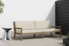 Perennials Ritzy: Chalk by Porter Teleo | Outdoor Upholstery Fabric like Sunbrella