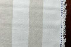 Perennials / Serena Lily Harbor Stripe: Sand | Outdoor Upholstery, Drapery, Pillow Fabric