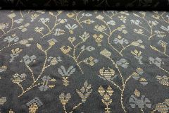 Pollack Ingrid: Tea Leaves | Museum of Folk Art by Chase Taylor Embroidered Wool Fabric