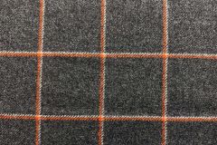 Ralph Lauren Windowpane: Orange Charcoal | Plaid Wool Check Upholstery Fabric