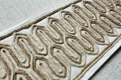 Samuel and Sons Sankara Jute 5.5" Border: Burlap | 25 YARDS for $599 Embroidered Linen Tape