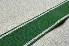 Schumacher Sullivan 2" Tape: Green  | 10 YARDS for $250 OUTDOOR Border by Charlap Hyman & Herrero