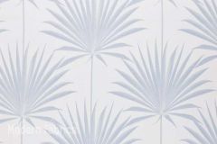 Serena & Lily Island Palm: Sky | Performance Upholstery Drapery Fabric