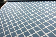 Serena & Lily Lattice: Blue | Upholstery Pillow Drapery Fabric
