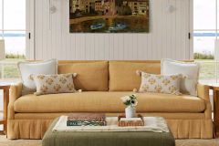 Serena Lily Washed Linen: Wheat | 100% Linen Upholstery Fabric