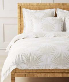 Serena & Lily Island Palm: Sand | Performance Upholstery Drapery Fabric