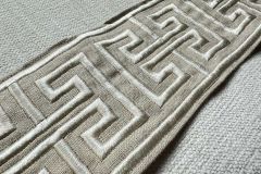Stroheim Keyed Embroidered 3.12" Border: Natural | 3.75 YARDS for $75