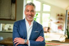 Kravet Basics Caisson: Dove by Thom Filicia | Cut Velvet Upholstery Fabric