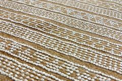 Verellen Fabrics Miriam: Latte | Bohemian Stripe Upholstery and Pillow Fabric