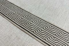 Wesley Hall Linen 2.75" Tape: Brown | 9 YARDS for $99