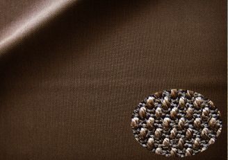 Maharam Steelcut Trio by Kvadrat 465906 : 383 (Black/Chocolate)