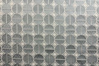 Pindler Verset: Pewter | Embroidered Upholstery Fabric from Modern fabrics