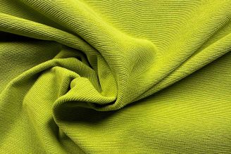 Camira Canopy by Jodie Padgett: Electric Green | Ribbed Chenille Upholstery Fabric