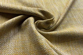 Caracole 8416-35 Criss Cross: Golden Embroidered Fabric from Modern Fabrics