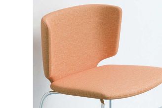 Designtex Hint: Pinkish | Chenille Upholstery Fabric from Modern fabrics