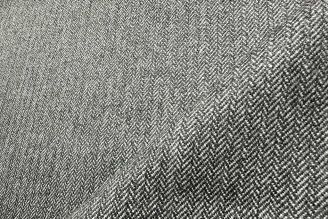 Geiger Textiles/ Herman Miller Resca: Flannel Classic Wool Harringbone from Modern fabrics