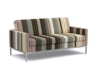 Knoll Textiles Stripe It: Shadow | OUTDOOR Epingle Upholstery Fabric
