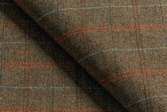 Kravet Design 36310.6.0 Tartan Plaid: Brown | Light Wool Upholstery Fabric