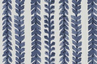 Lee Industries Caroline: Indigo | Cotton Upholstery Pillow Drapery Fabric