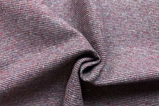 Luum Textiles Wool Fleck: Blackberry | Recycled Italian Wool from Modern fabrics